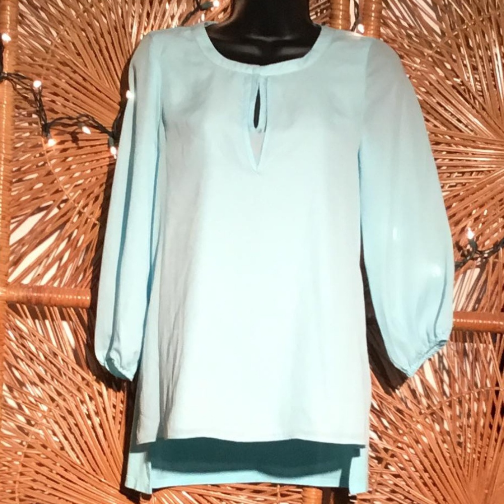 Kaari Blouse Blue Women Size XS